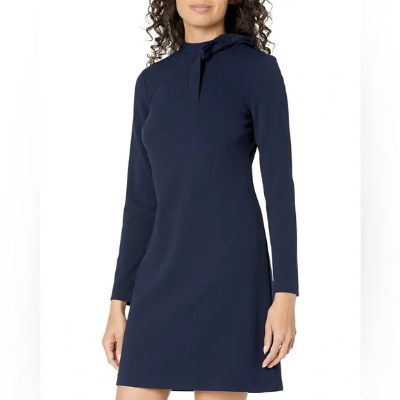 love ady Dresses Nordstrom Love Ady Navy Layered Mock Neck
